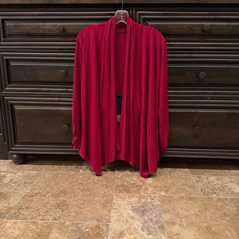 Elegant Red Women's Blazer